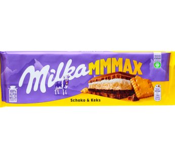 Шоколад iз печивом Мілка Milka mmMax choco&biscuit 300 г