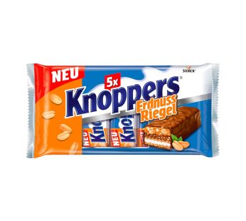 Вафельні батончики Knoppers Erdnuss Riegel 200 г