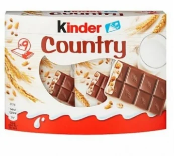 Батончик Kinder Country 9шт 212г