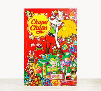 Адвент Календар Chupa Chups Merry Christmas Advent Calendar з цукерками та жуйками 210 г